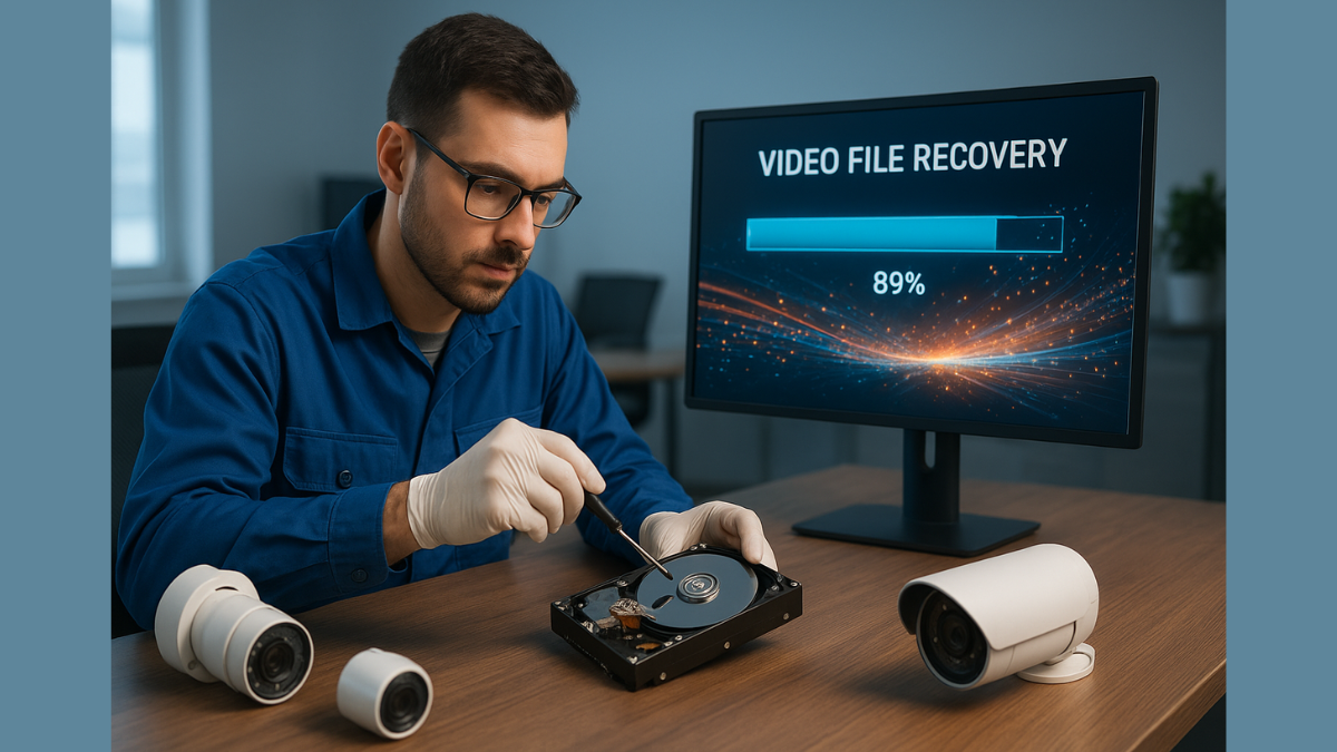 CCTV Data Recovery – Recover Lost & Deleted CCTV Footage Easily