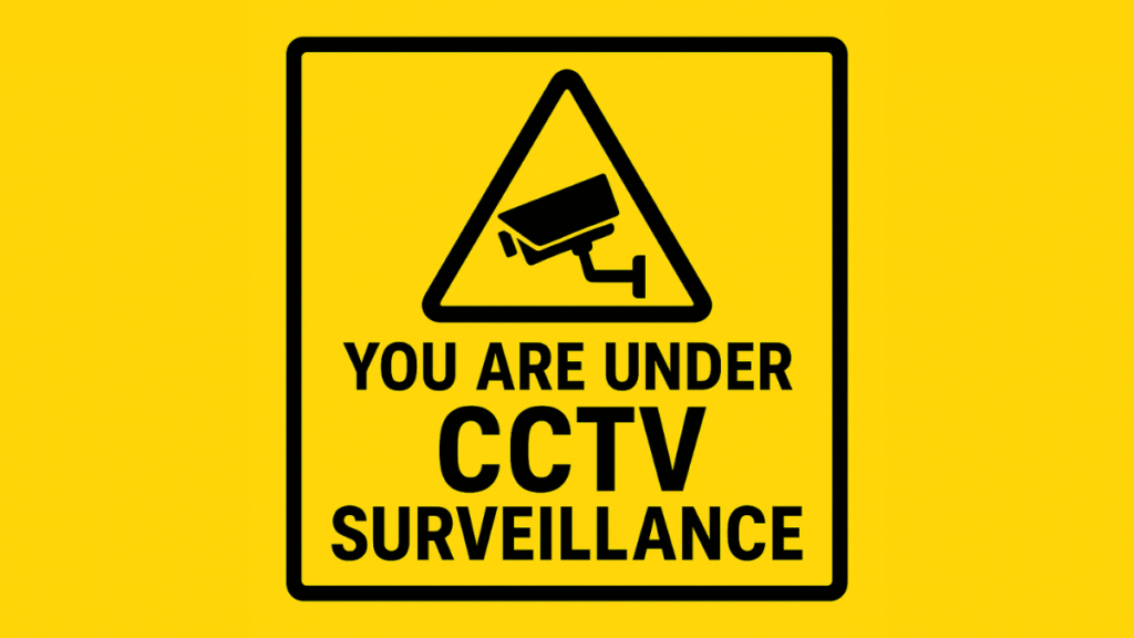You Are Under CCTV Surveillance – Meaning, Importance & Download