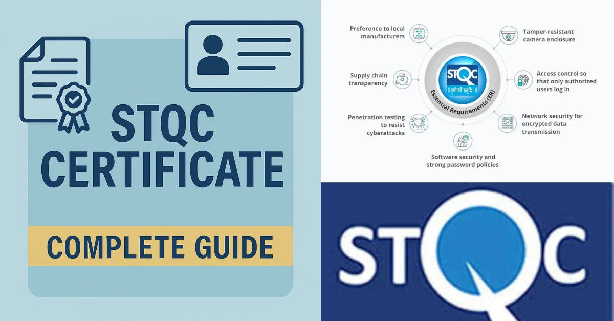 What is an STQC Certificate? – A Simple Guide
