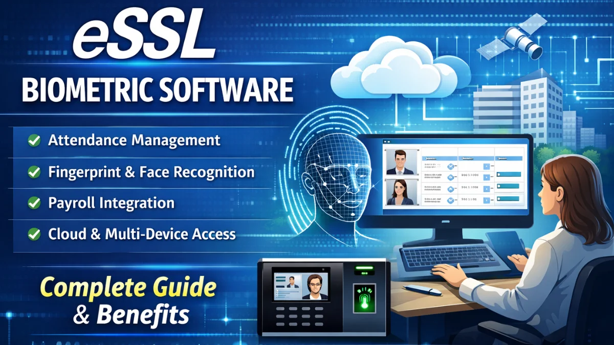 eSSL Biometric Software Complete Guide, Features, Benefits & Setup
