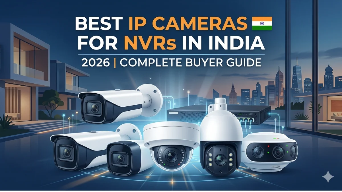 Best IP Cameras for NVRs in India 2026 – Complete Buyer Guide