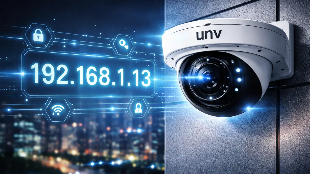 UNV Camera Default IP, Login, Username & Password (2026 Guide)
