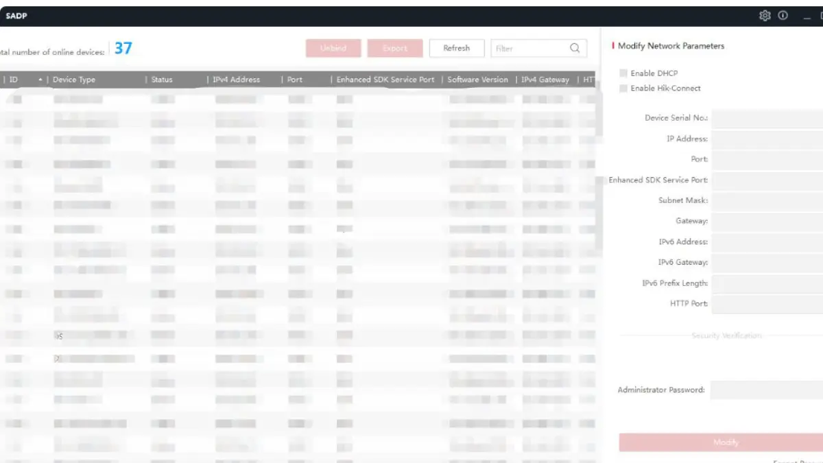 Hikvision SADP old version Download